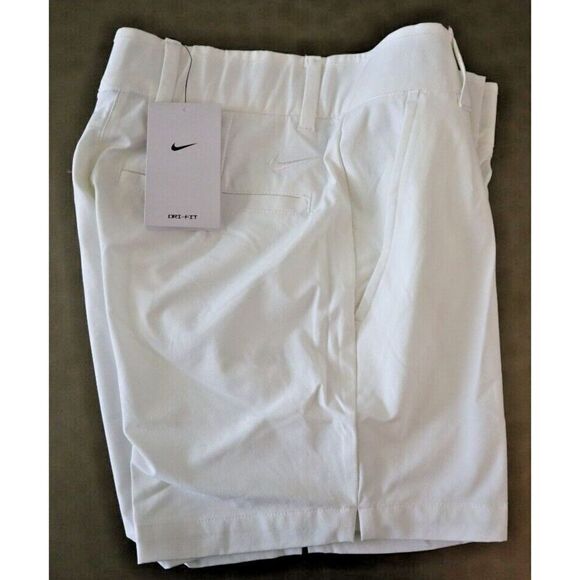 Nike DA3209-100 Women's Sz XS White Dri-FIT 5" Victory Golf Shorts - Picture 8 of 10